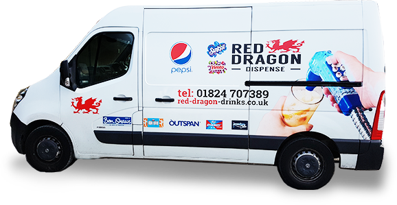 Red Dragon Dispense Van